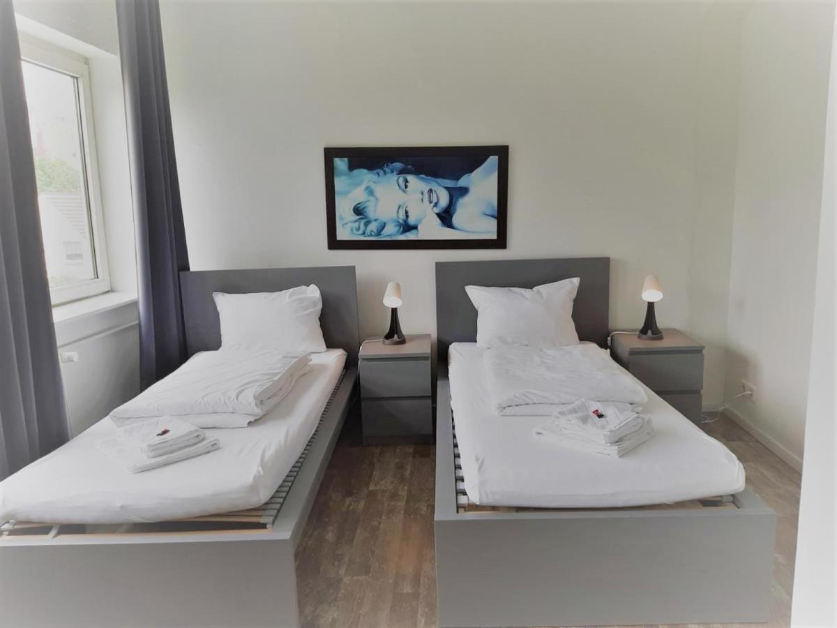 Mehrbett-Apartment 6 Citynah, Einfache Ausstattung Гамбург Экстерьер фото